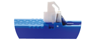 Protector de cuchillo con golpes automático