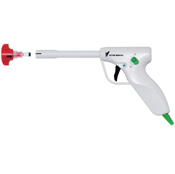 Instrumento de ligación hemorroides anal