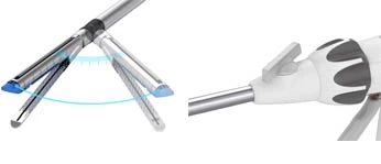 Ángulo de giro grande